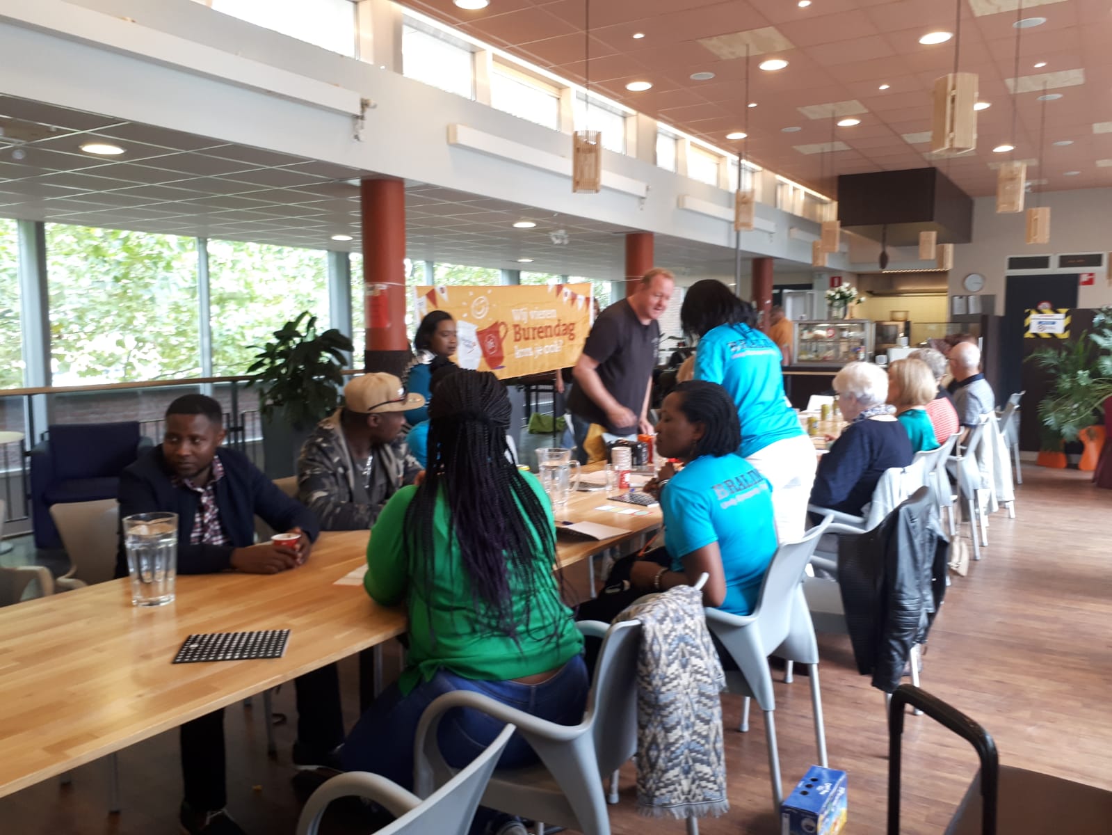 Vrijwilligers in actie